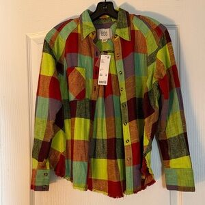 BDG Multicolor Plaid Shirt